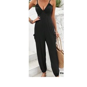 NWOT ULTIMATE SOFTEST BEST JUMPSUIT WITH POCKETS! MUST HAVE! SELLING IN SKY BLUE